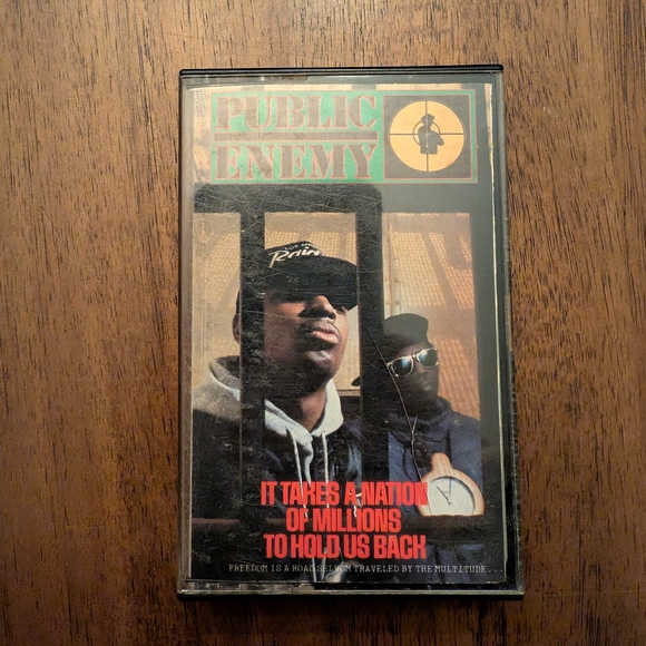 Public Enemy - It Takes A Nation Of Millions To Hold Us Back (Cassette, 1988) - Picture 1 of 6